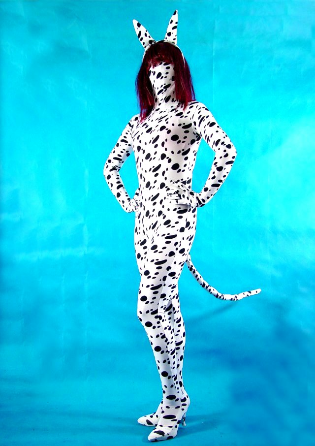 Spotty Dog Halloween Costume Zentai Suit